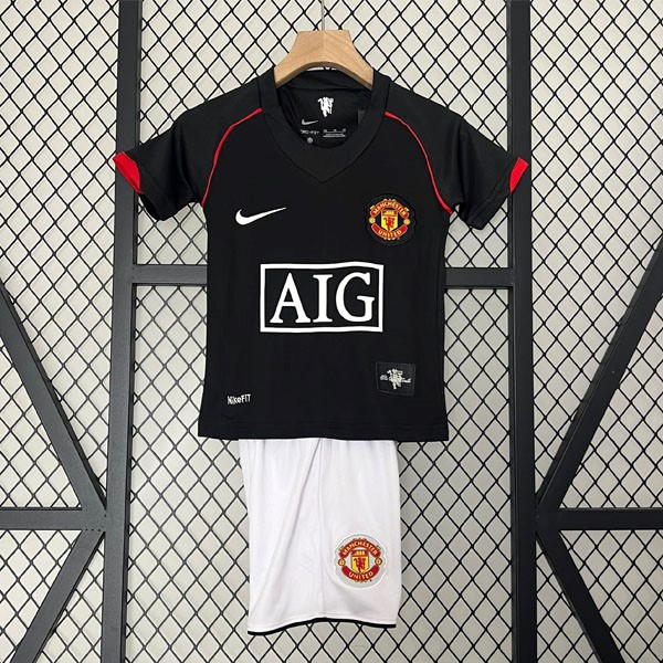 Camiseta Manchester United Segunda equipo Retro Niño 2007 2008